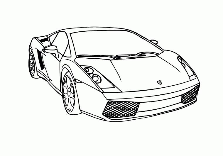 Coloriage Lamborghini