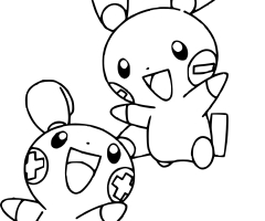 Coloriage Posipi Pokemon