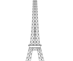 Coloriage Tour Eiffel